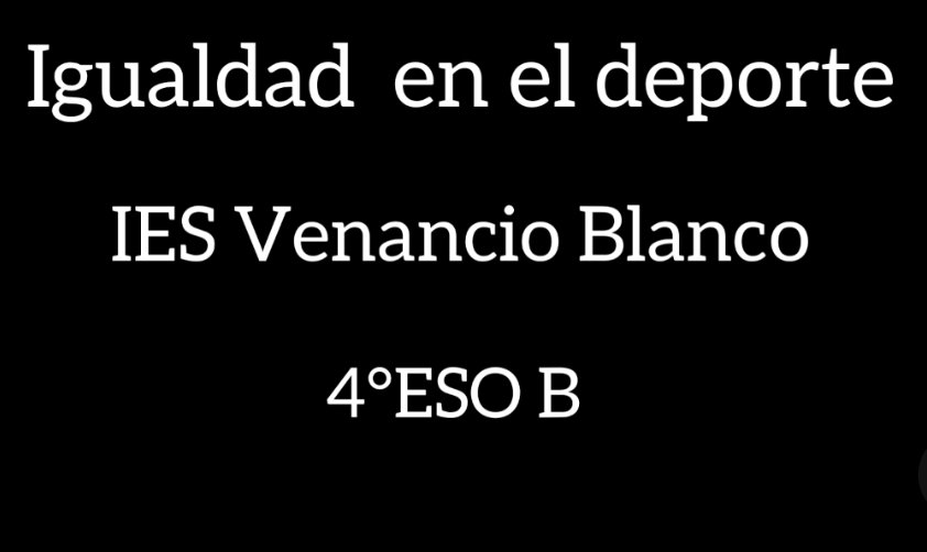 IES VENANCIO BLANCO tweet media