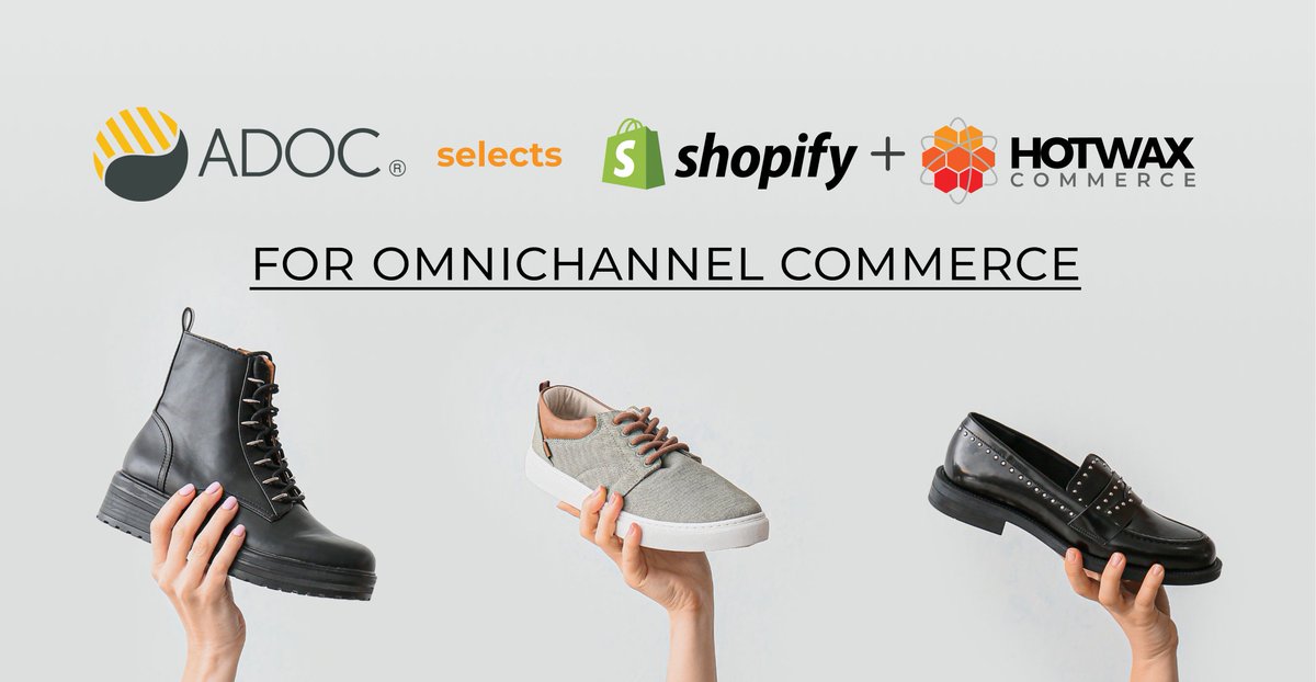 ADOC chooses #HotWaxCommerce's Omnichannel Order Management System to streamline order fulfillment for:

🚀 Faster delivery

🚚 Reduced shipping costs

🏬 Utilizing stores as fulfillment centers

🔎 Have a look at the official press release here: hubs.la/Q01WJX5q0