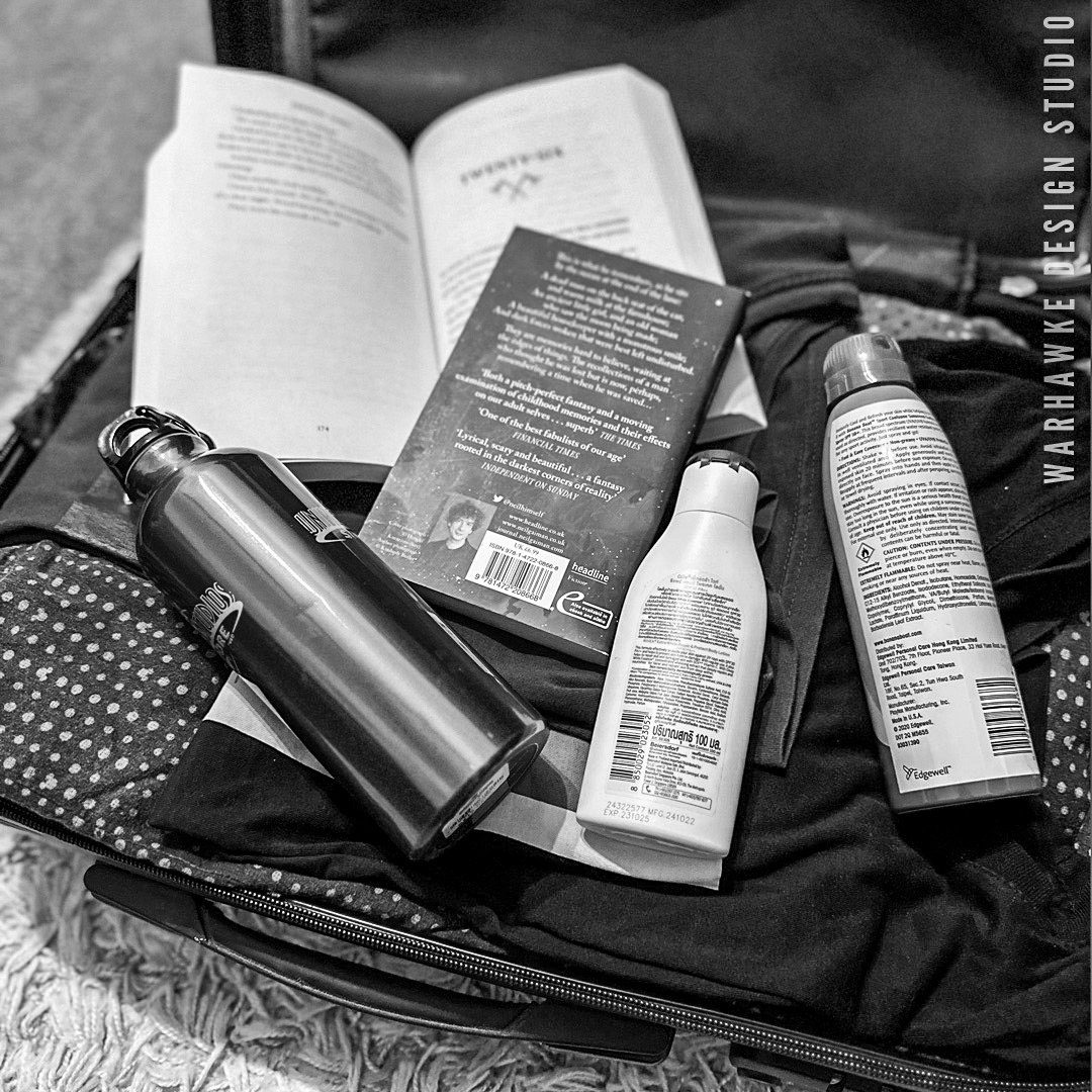 WarhawkeDesigns's tweet photo. When packing for traveling, it's important to save space for books.⁣
⁣⁣⁣
#WarhawkeDesignStudio #Bookstagram⁣ https://t.co/TO5OygE9sD