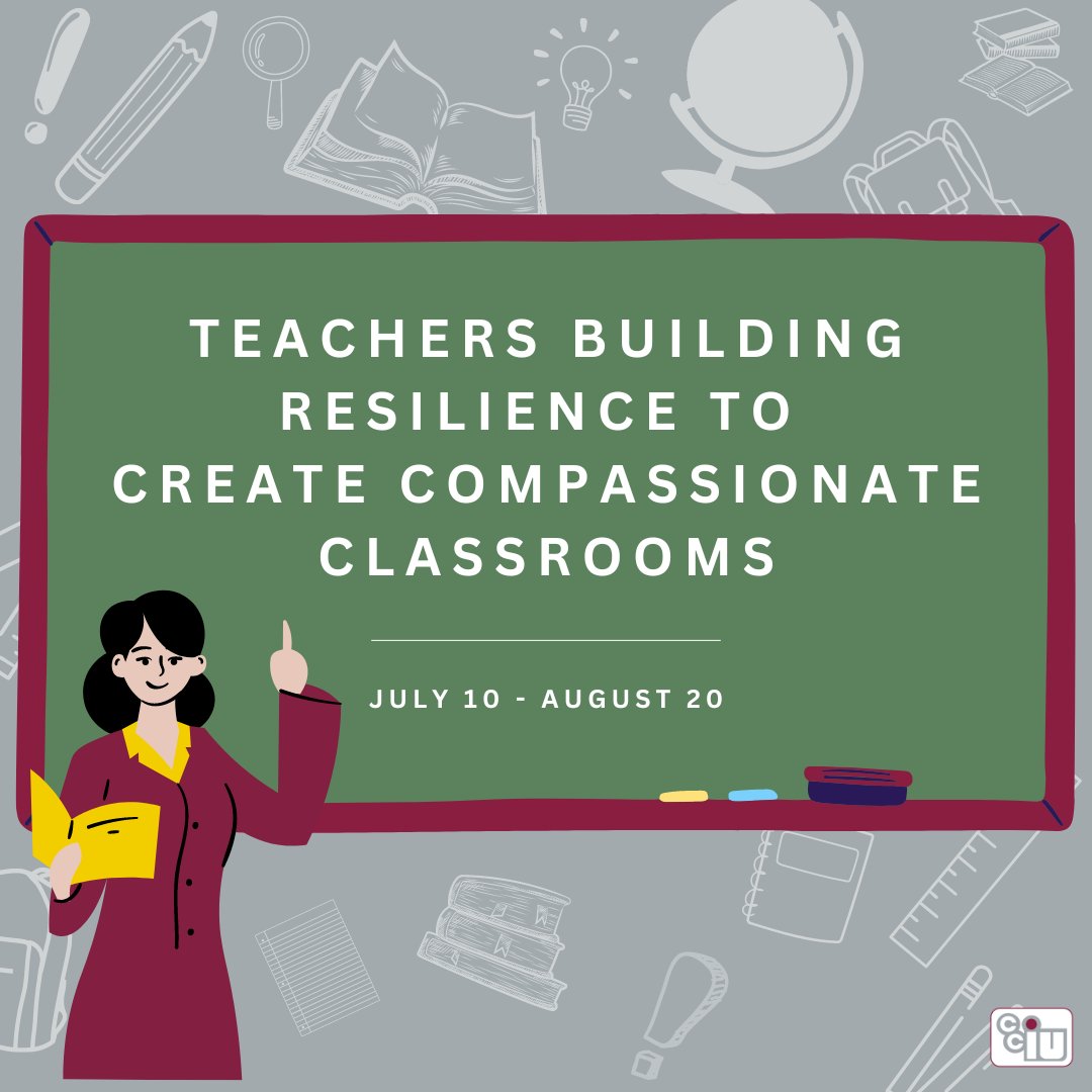 Do you want your classroom to be a positive, supportive place? With this CPE course, you will build your foundation of resilience and learn practical strategies for establishing a culture that promotes empathy and understanding for all. Enroll today at cciu.org/teachers-build…