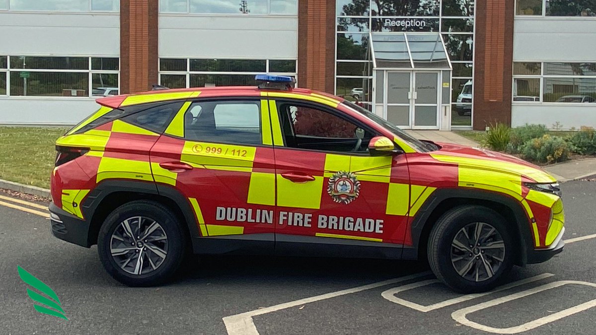 EsmarkFinchVeh's tweet photo. READY TO SERVE...

Here is a recently completed Hyundai Tucson for Dublin Fire Brigade with blue lights and graphics completed by our team in the workshop.

This is only one of the many things we can do for your organisation or company. Get in touch today for more info. https://t.co/tEZ3FJhGyo