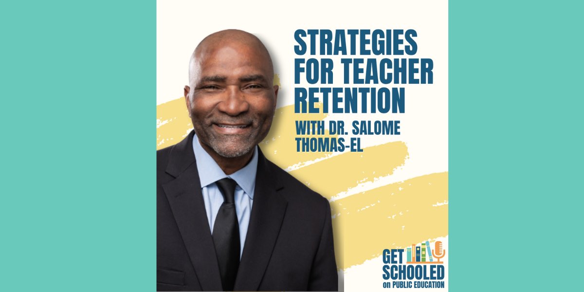 brittnee_baker's tweet photo. Award winning educator @Principal_EL discusses #TeacherRetention and more on the latest episode of the #GetSchooledOnPublicEducation podcast #teachervoice https://t.co/6c1I1vWnwZ https://t.co/OhMoNwkFwP