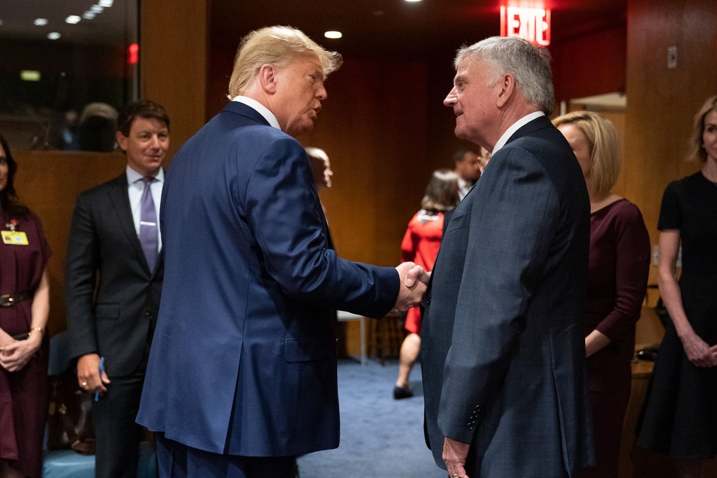 Franklin Graham -
Wishing Trump a happy 77th birthday - 