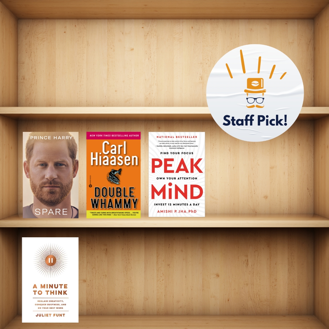 Up next on our bookshelf is A Minute to Think: Reclaim Creativity, Conquer Busyness, and Do Your Best Work recommended by our Director of Strategy and Fulfillment – Charlotte McNeill. 📚
 
#DigitalMarketing #Ottawa #Gatineau #BookstaGram #StaffPicks #AdCaffeineReads