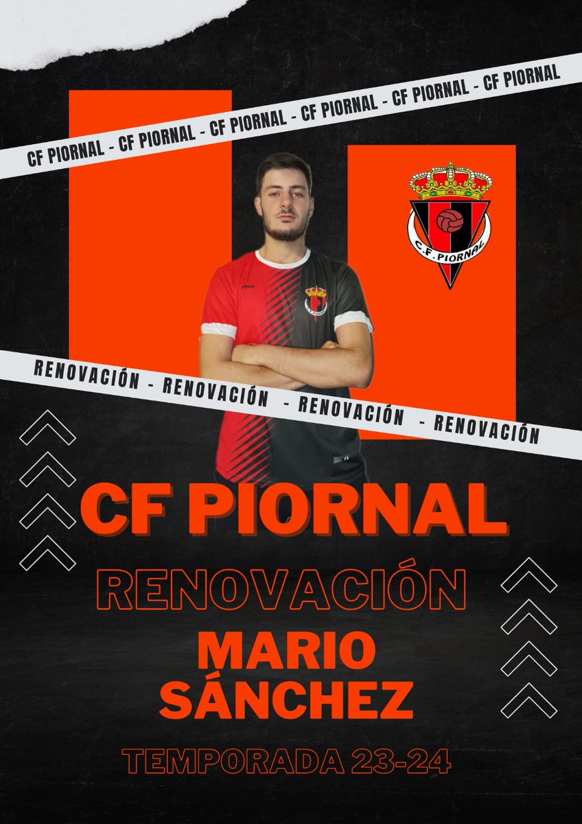 💥 Renovacion temporada 23/24

MARIO SÁNCHEZ, Sigue con nosotros, Futbolista de la casa que con su polivalencia y versatilidad puede ocupar varias posiciones dentro del campo, defendiendo los colores de su Pueblo

Encantado de que sigas formando parte de esta familia ❤️🖤