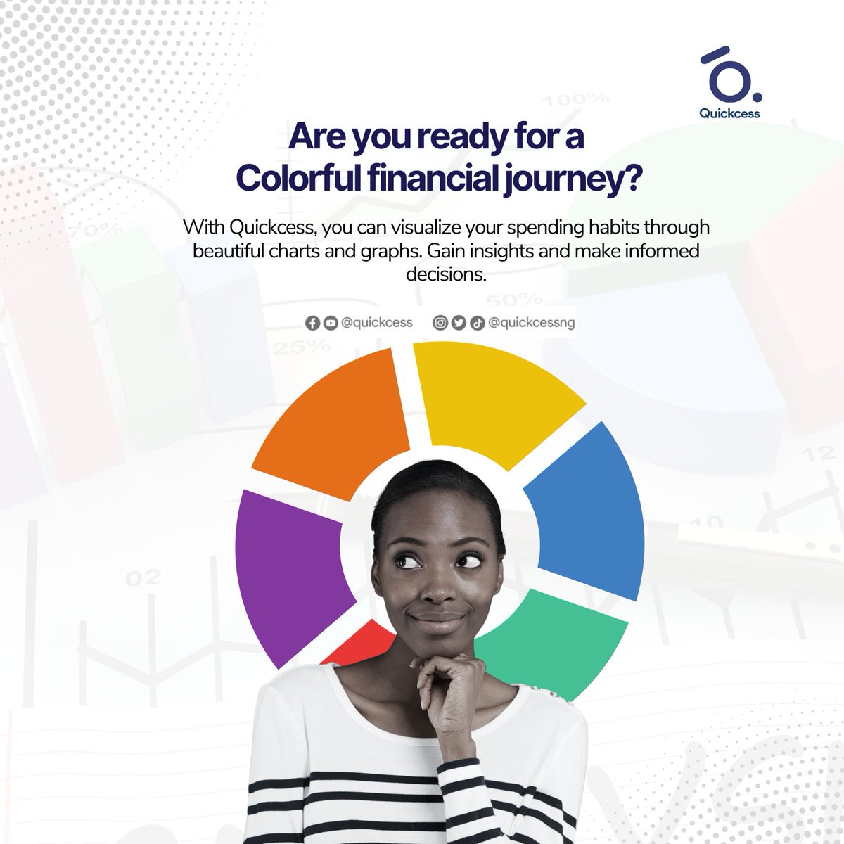 Quickcessng's tweet photo. Quickcess is Launching Soon!

Are you ready for a colorful financial journey?
With Quickcess, you can visualize your spending habits through beautiful charts and graphs.

#CodeRood #Finance #payments #mobilebanking #quickcess https://t.co/yw7o1O0V8P