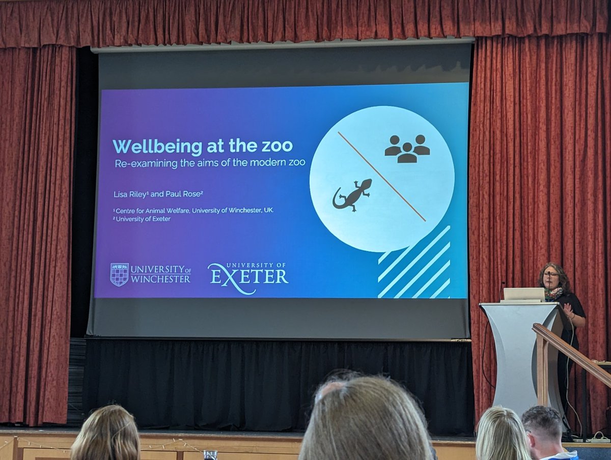 KerryHuntZoo's tweet photo. Brilliant talk by @DrLisaRiley on wellbeing in zoos. If you haven't read the full paper yet , then you should!! Find it here https://t.co/67M0JHnXqq
#BIAZAResearch #zooscience https://t.co/jEwZmX8cVQ