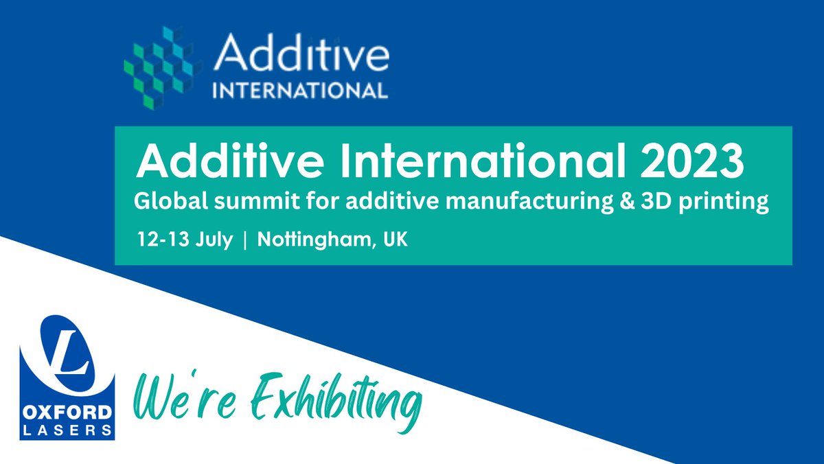 Showcasing our advanced imaging products at Additive International 2023 (12-13 July) to capture bright events in #3Dprinting  with metal powders &amp; welding processes. Find out about FireFLY &amp; FireBIRD short-pulsed laser illumination systems. <a href="/TheAMConference/">Additive International</a>