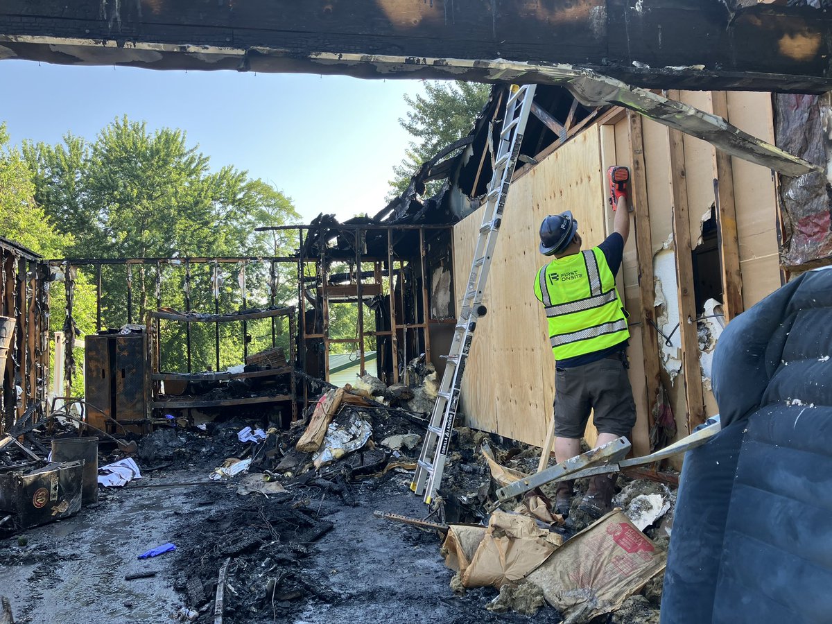 Fireworks were heard all evening in the St. Charles County neighborhood where a man died in a garage fire. 'It's World War III around here, ' one neighbor said. 'People were doing those mortar shells all night.' rb.gy/kepga