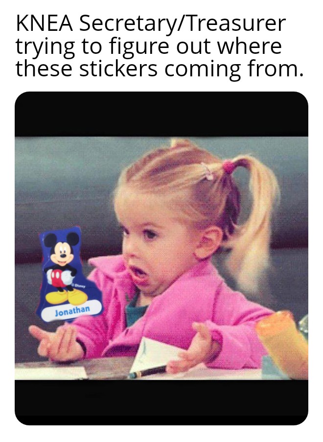 Currently $1 PAC donation bounty for any of these stickers turned in. #NEARA #memecaucus