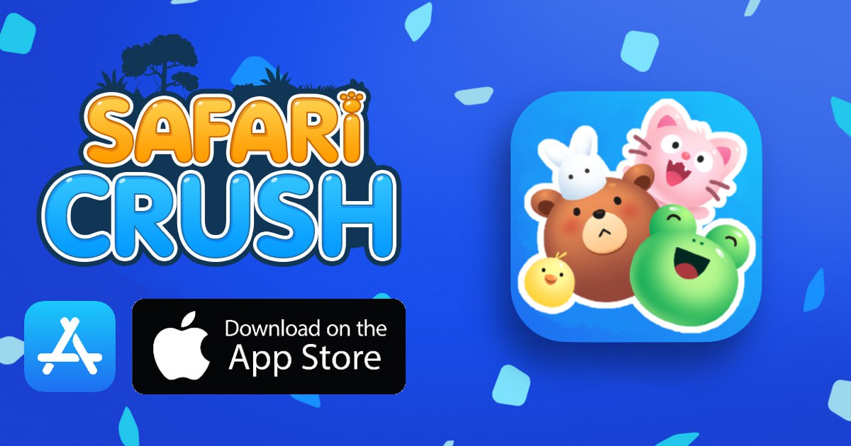 🎮 Exciting times #SafariCrush fams! 🎮

Safari Crush has officially invaded the iOS world! It's now available on the App Store.

Download now and start your Safari Crush journey today! 🦁🌴

apps.apple.com/app/safari-cru…

#SFRC #P2E #PlayToEarn #BSC #BNB #Altcoin #iOS