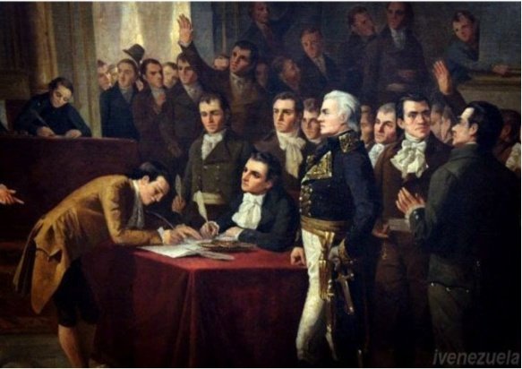Tal dia como hoy #5Jul conmemoramos el 212° aniversario del Día de la Independencia de Venezuela.

#IndependenciaDeLaPatria