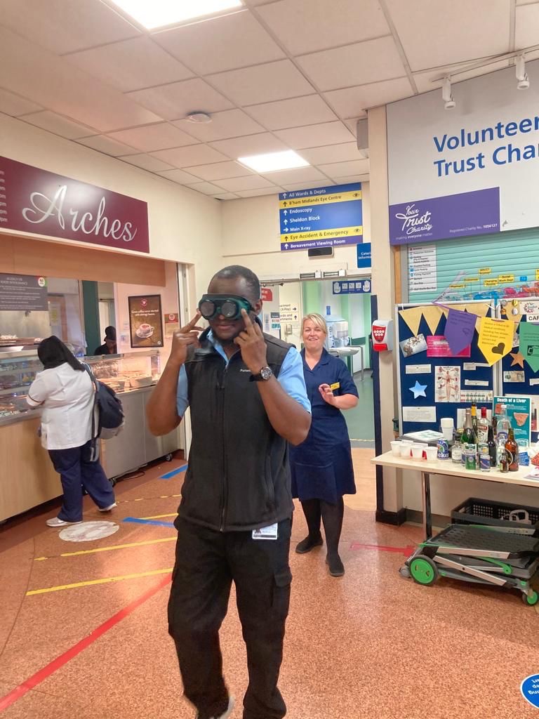 Busy day at city hospital for alcohol awareness week! Thanks to all those that popped down, the drunk glasses were popular! See you tomorrow at Sandwell 1.30- 3.30pm!