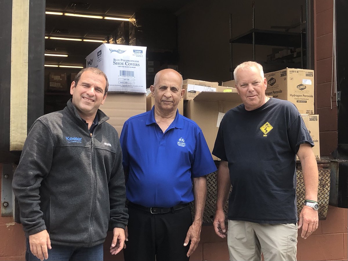 Keeler donated supplies to <a href="/_ACLAMO_/">ACLAMO</a>, a nonprofit community service organization providing healthcare and other social services to Philadelphia's Latin American and other immigrant communities. 

Learn more at: aclamo.org/about-us/our-v… 

#Keeler  #ACLAMO #Philadelphia