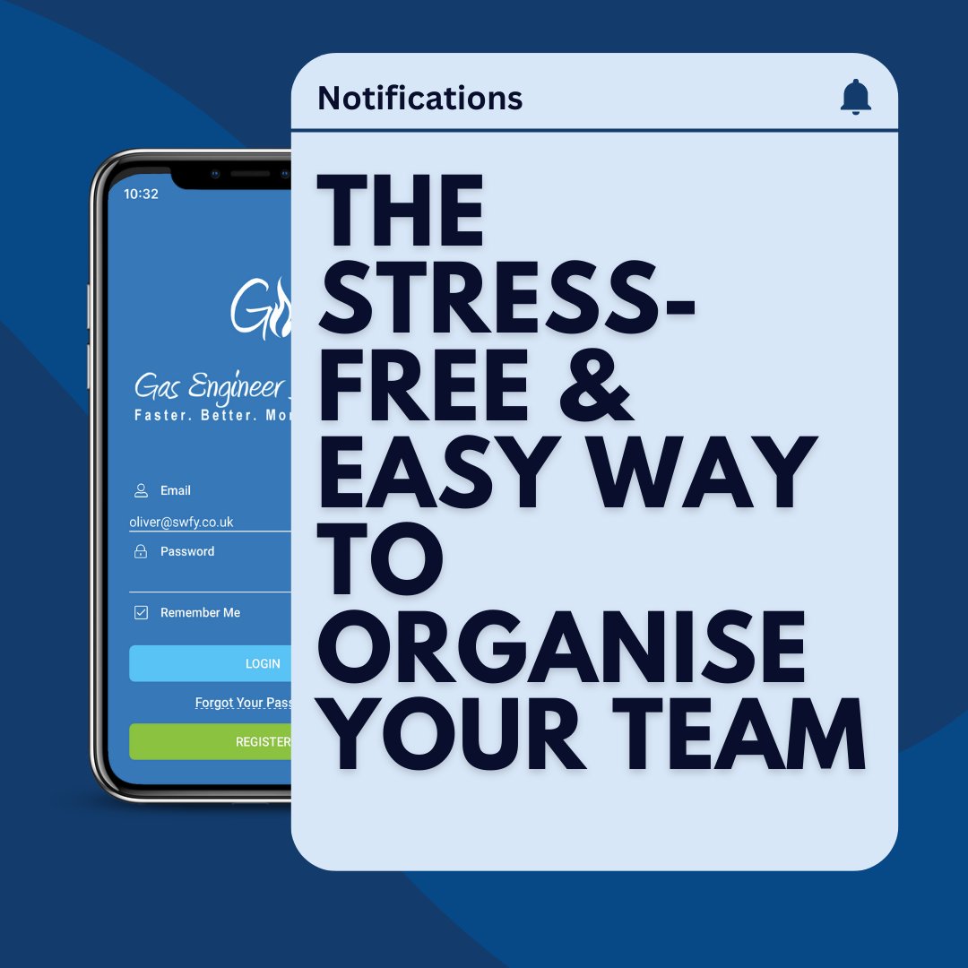 Feeling stressed out? Streamline your team's organization and effortlessly maintain control, even while working remotely ✨💼

#gasengineer #plumbing #heating #gasengineersoftware