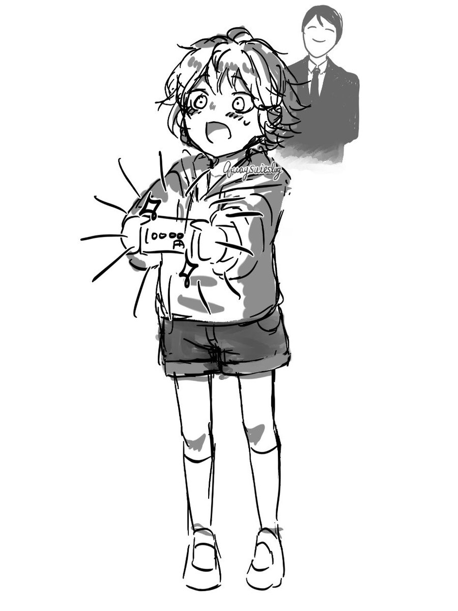 だいぶ前に描いてた、こんなシーンなかったっけっていう落書き