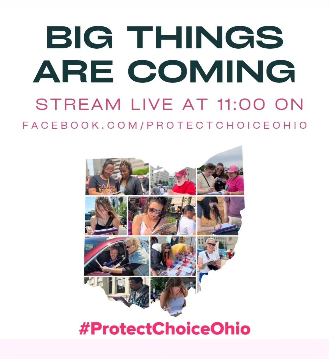 protectchoiceOH's tweet photo. We are going LIVE on the #ProtectChoiceOhio Facebook page at 11:00 am for a press conference:
https://t.co/w0YaAFkQEn https://t.co/Om0m9wMNfV
