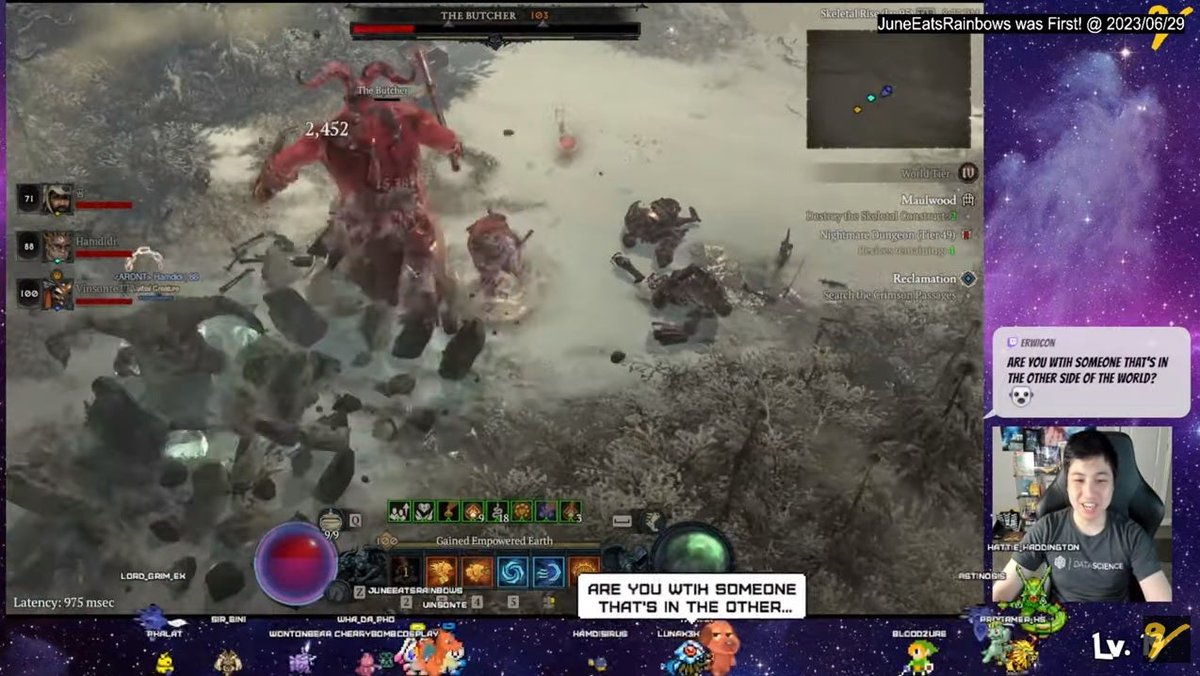 IGN's tweet photo. Diablo 4 players have come up with an interesting theory to explain the existence of a have encountered a Giant Butcher enemy. https://t.co/V05SM8VBMw https://t.co/ZrkSmt5jYH