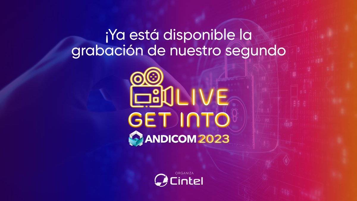 ANDICOM's tweet photo. ¿Quieres ver de nuevo algún detalle de nuestro segundo #GETINTOANDICOM? ¡Ya está disponible la grabación del live!
En compañía de @ImpactoTIC, uno de los medios oficiales del Congreso, te acercamos a la experiencia #ANDICOM2023 con #Ciberseguridad como temática. Durante este espacio conversamos con @VGauthierU, PhD en matémaricas aplicadas al área de criptografía postcuántica, sobre #Ciberseguridad postcuántica. Asimismo, realizamos un ejercicio simulado de un ciberataque en vivo con el experto Leonardo Moreira, Business Development Manager de @FortinetLATAM.
De igual manera, hicimos el lanzamiento oficial de la agenda académica por parte de Hernán Díaz, Coordinador Académico de @CINTELColombia, donde conocimos a los primeros keynotes speakers de las temáticas que tendremos y descubrir más sobre los distintos ejes que tendrá el Congreso en su versión 38.
Si quieres revivir todo lo anterior, dale play a la grabación y actualizate con las novedades del evento: https://t.co/YGi7DdBBGZ
¡Te esperamos en nuestro tercer #GETTINTOANDICOM en los próximos días!