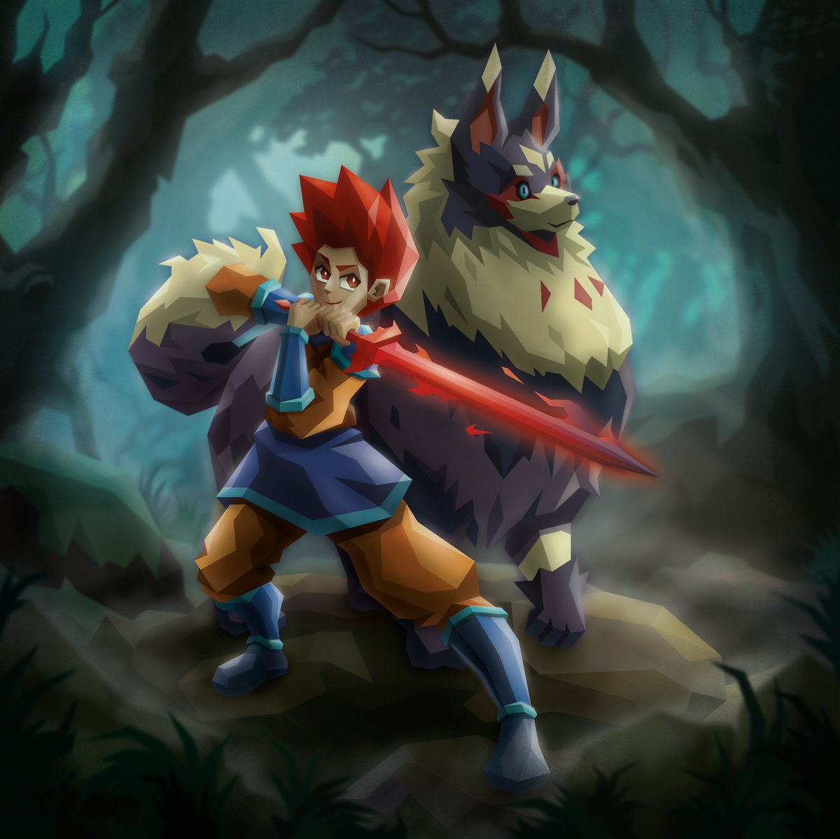 ThunderhorseCO's tweet photo. We love floofy Dex 🥰

🎨 Fan art by Hugo Calonge https://t.co/cfweEUQbpn