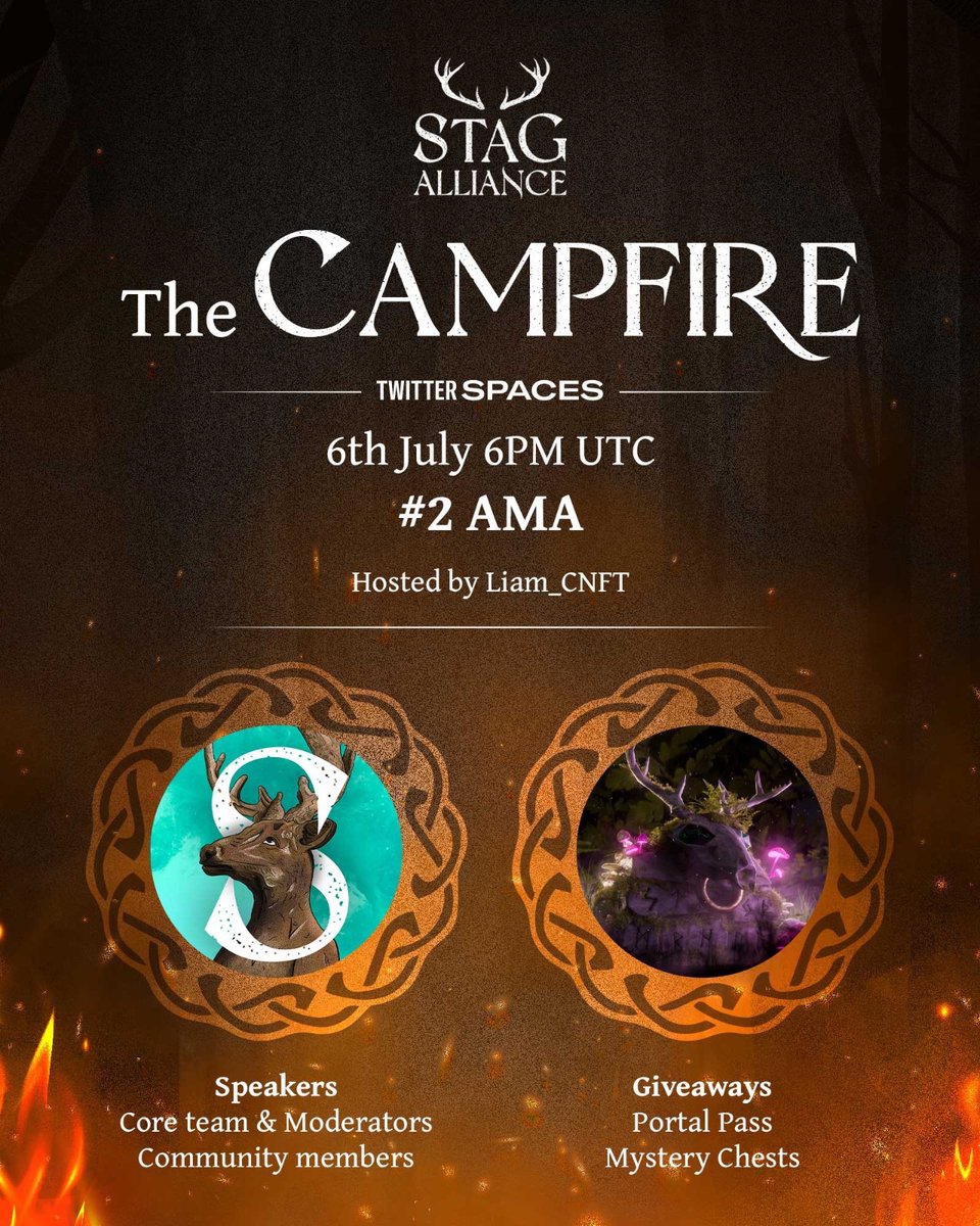 StagAlliance's tweet photo. We’ve purchased 50 Mystery Chests 👀

Some will be hidden away in our gamification platform.

But we’re giving away 3 chests in our upcoming space on Thursday! 

Joining link below👇

https://t.co/UzurBOi3lQ 

@The_Block_Group @BraveDogsNFT @BlockOwls  

#ForTheHerd https://t.co/PEBWjFgUJW