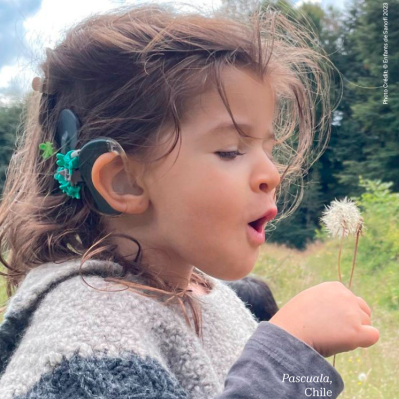 sanofi's tweet photo. On its 30-year anniversary, #EnfantsdeSanofi, posted its 2022 annual report.
Eve, Bach and Héloïsa’s testimonials highlight how Enfants de Sanofi supports access to healthcare, education, and inclusion for children with disabilities.
#ActWithImpact