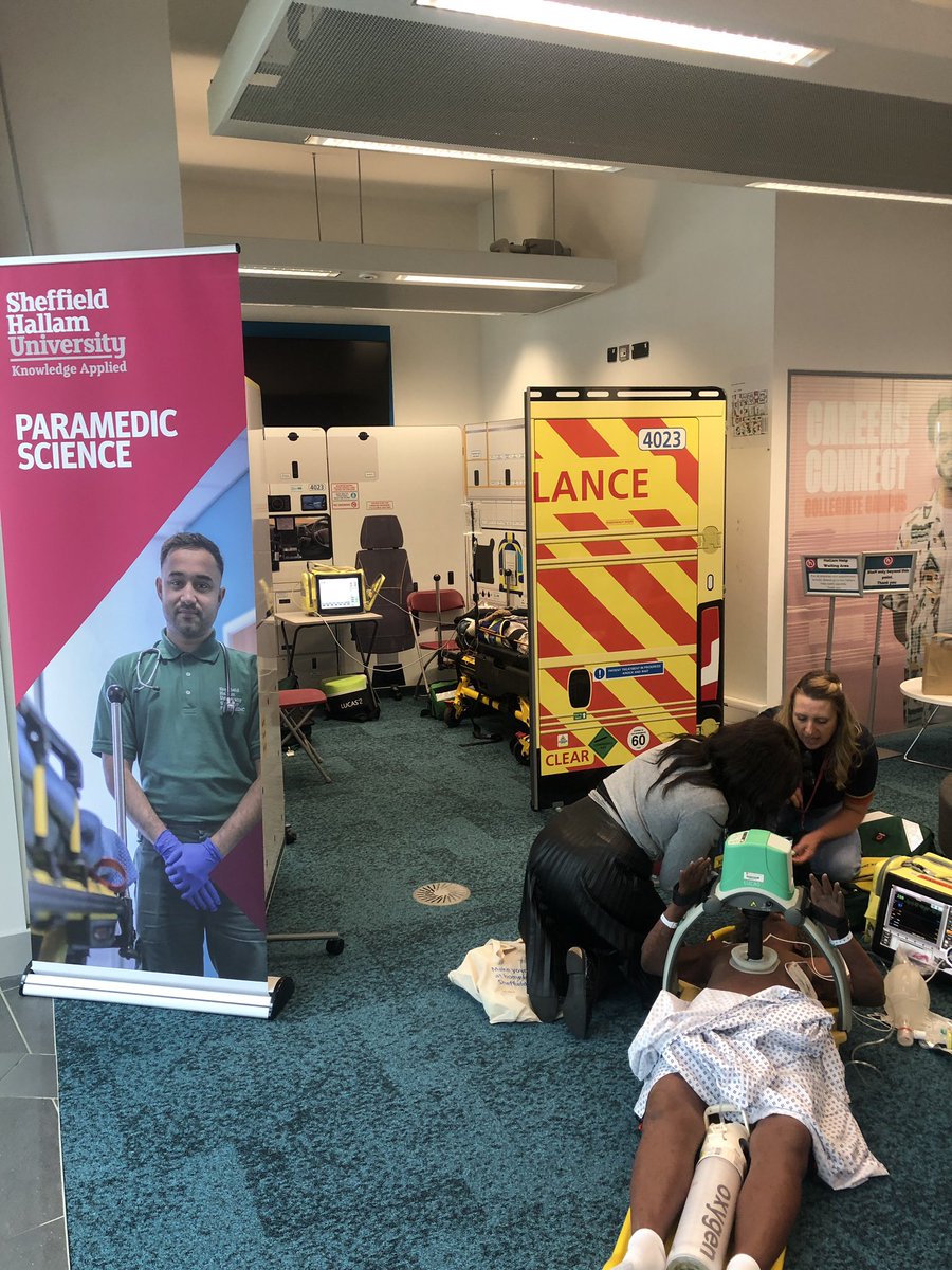 SHU Paramedic tweet media