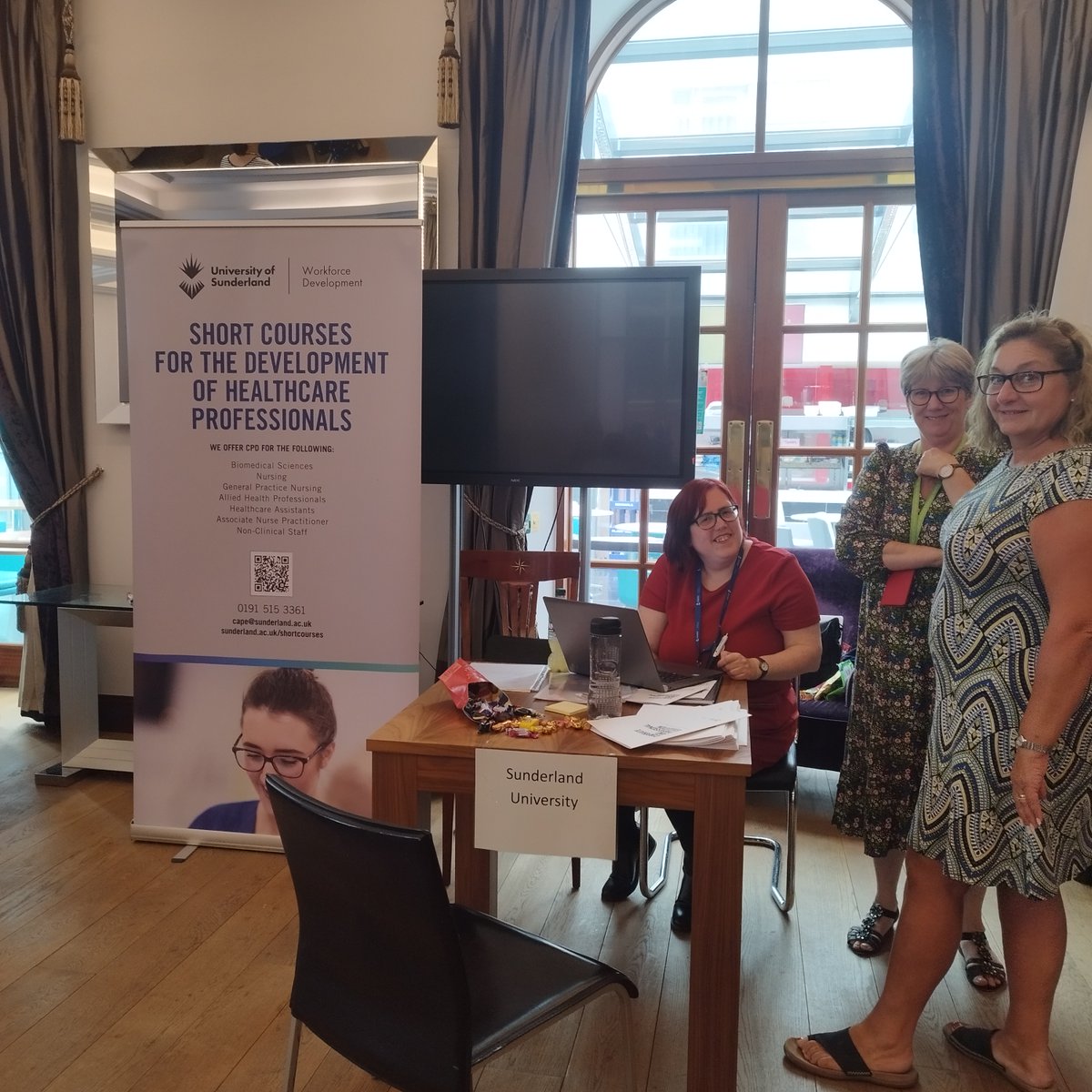 CaPE Sunderland (@uos_cape) on Twitter photo We're delighted to be representing <a href="/sunderlanduni/">University of Sunderland</a> at the <a href="/NewcastleNMAHPs/">Newcastle Hospitals NMAHPs</a> Careers Clinic today, especially on the 75th birthday of our wonderful NHS! 👩⚕️🎂 #NHS75 We're delighted to be representing <a href="/sunderlanduni/">University of Sunderland</a> at the <a href="/NewcastleNMAHPs/">Newcastle Hospitals NMAHPs</a> Careers Clinic today, especially on the 75th birthday of our wonderful NHS! 👩⚕️🎂 #NHS75