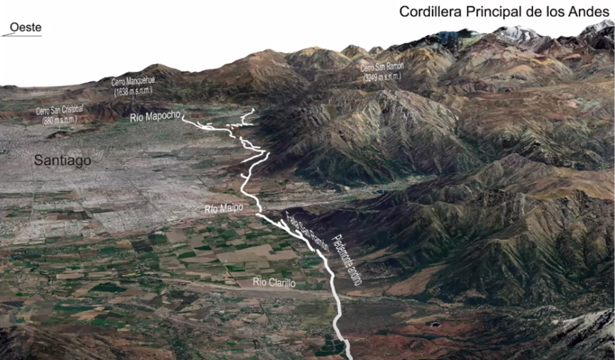 UChile_Geologia's tweet photo. 🟠 Un quinto de los habitantes de Santiago vive sobre la falla de San Ramón. Aunque la ciencia ha podido reunir bastante información sobre ella, aún es un tema pendiente dentro de nuestra planificación urbana. En esta nota explicamos su importancia:
➡️https://t.co/o3gIk8E7yk https://t.co/daesux6ni3