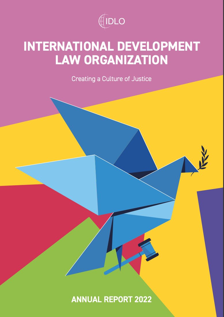 JanMBeagle's tweet photo. Pleased to launch @IDLO's Annual Report. It highlights our work in 2022 to address the many challenges faced by justice systems worldwide, from conflict to climate. Together, let's work towards resilient, inclusive &amp; accessible justice systems for all. 

https://t.co/1iYMxrIsCa https://t.co/un32GdVZE4