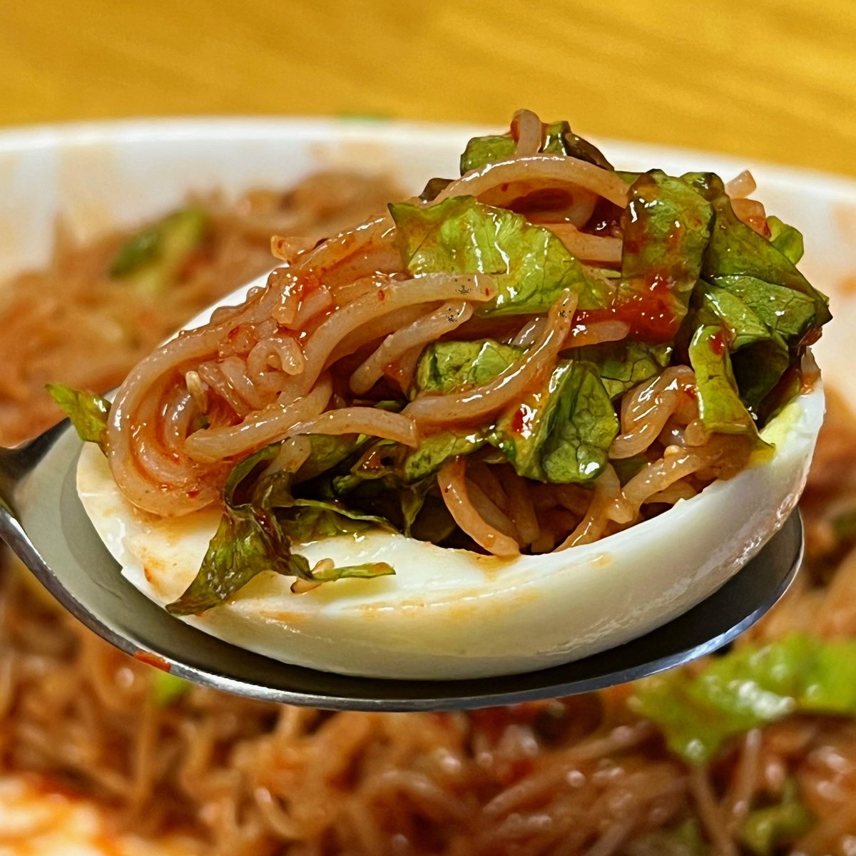 cutbearcut's tweet photo. 비빔냉면, 삼겹살
콰아악. https://t.co/SnPPs7epvs