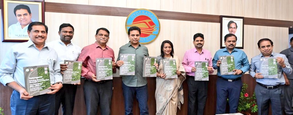 MinisterKTR's tweet photo. "Telangana: Driving Growth through Urbanization - A Decade of Progress and Achievements"

MA&UD Minister @KTRBRS has released  @TSMAUDOnline's ten-year progress report titled 'Telangana, Driving Growth through Urbanization', showcasing the development and achievements in the state's urban landscape since 2014. 

The report covers the period from 2014 to 2024 (with Action Plan for the year 2023-24) and provides an overview of the MA&UD department's strategic interventions and outcomes.

The report can be accessed here👇
https://t.co/yUFOaLvnZV

#TriumphantTelangana