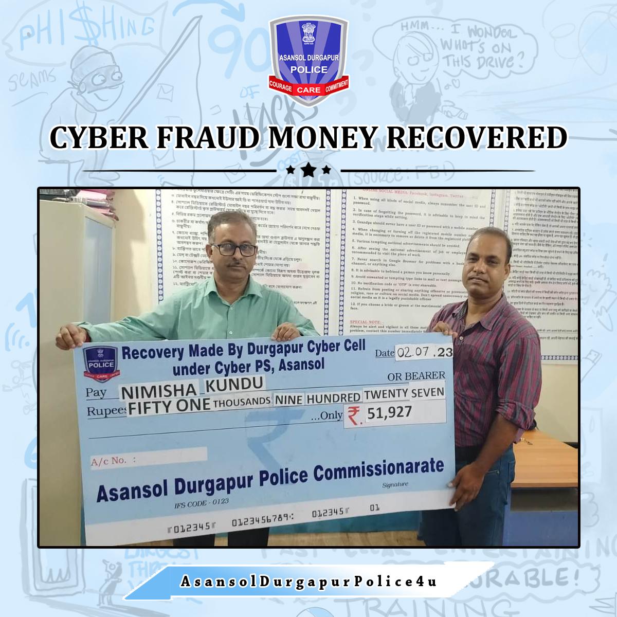 Asansol Durgapur Police tweet media