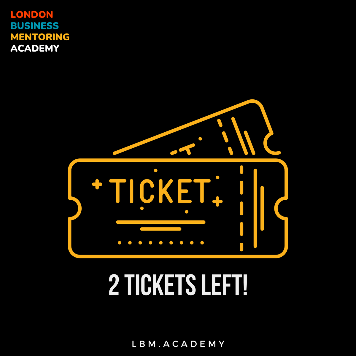 Hadi Ibrahim (@h_ibrahim14) on Twitter photo ๐ฃ Only 2 Tickets Left! ๐๏ธ
We are thrilled to announce that there are only 2 tickets remaining for this exclusive gathering of like-minded individuals.
๐
Date: 18 - 19 July
๐Venue: Great Scotland Yard Hotel
Secure your spot now: lbm.academy ๐
<a href="/Mark_E_Wright/">Mark Wright</a> ๐ฃ Only 2 Tickets Left! ๐๏ธ
We are thrilled to announce that there are only 2 tickets remaining for this exclusive gathering of like-minded individuals.
๐
Date: 18 - 19 July
๐Venue: Great Scotland Yard Hotel
Secure your spot now: lbm.academy ๐
<a href="/Mark_E_Wright/">Mark Wright</a>