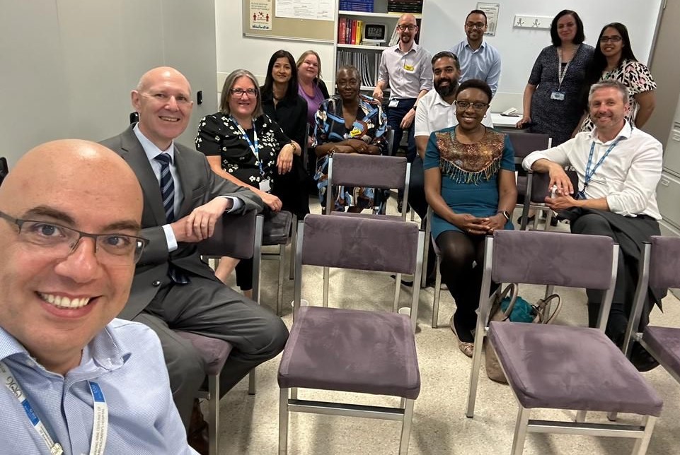 David Webb (@davidwebb_1) on Twitter photo At @BartsHospital I heard how pharmacy teams at England’s oldest hospital are working closely with health & social care partners to tackle CVD & reduce health inequalities, & developing innovative pathways to integrate pharmacy across the ICS <a href="/Ral_sez/">Dr. Raliat Onatade🇯🇲🇳🇬🇬🇧</a> <a href="/NHS_NELondon/">NHS North East London</a> #NHS75 At @BartsHospital I heard how pharmacy teams at England’s oldest hospital are working closely with health & social care partners to tackle CVD & reduce health inequalities, & developing innovative pathways to integrate pharmacy across the ICS <a href="/Ral_sez/">Dr. Raliat Onatade🇯🇲🇳🇬🇬🇧</a> <a href="/NHS_NELondon/">NHS North East London</a> #NHS75