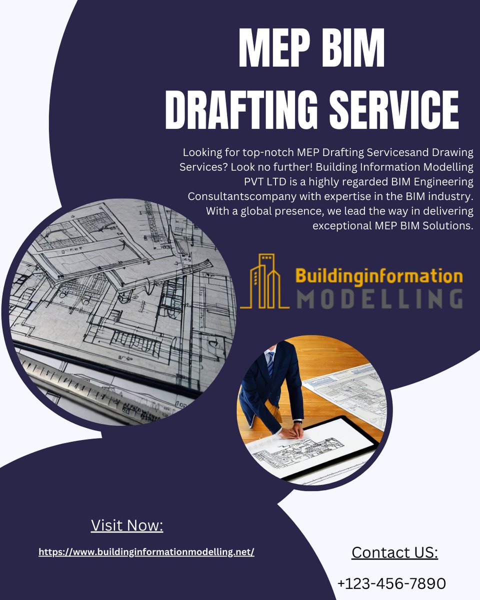 bimdesigner's tweet image. Looking for top-notch #mepdraftingservices and Drawing Services? Look no further! Building Information Modelling PVT LTD is a highly regarded BIM Engineering Consultants company with expertise in the BIM industry. 

Read More: buildinginformationmodelling.net/mep-bim-servic…