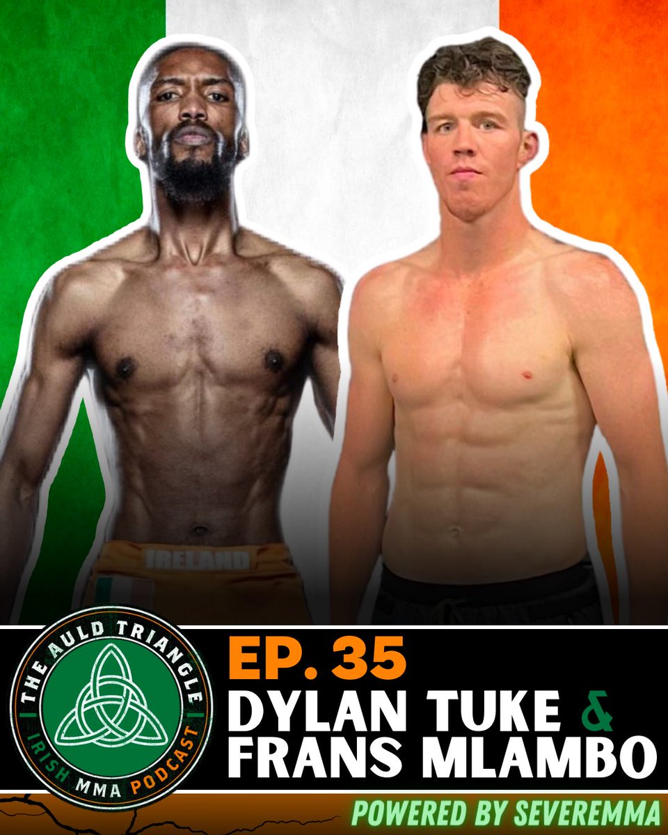 andyste123's tweet image. Frans Mlambo and Dylan Tuke join us on the latest episode of The Auld Triangle, ahead of their @PFLMMA debuts this weekend in Berlin.

Both have the opportunity to win $100k as part of the @PFLEurope tournament.

That and much more #IrishMMA chat:

severemma.com/2023/07/the-au…