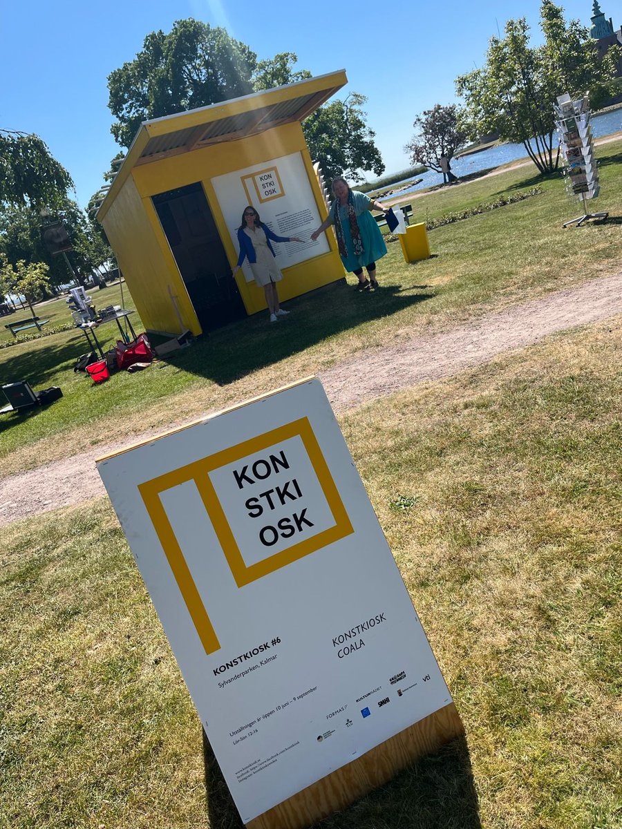 Torka, översvämningar, stormar och jordskred - vad tänker du om det? Befinner du dig i #Kalmar så kom och diskutera med oss! Helgen den 8-9 juli finns vi på plats i Sylvanderparken med vår #Konstkiosk. 👉 lnkd.in/eDsa2e6A Dina svar kommer att användas i vår forskning.