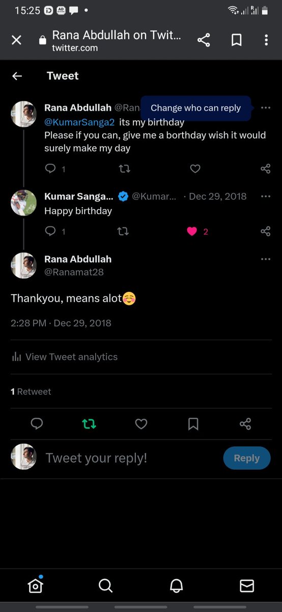 Ranamat28's tweet photo. Back when  @KumarSanga2 the Srilankan Cricket legend replied to me on twitter https://t.co/Aqfc76dUIP