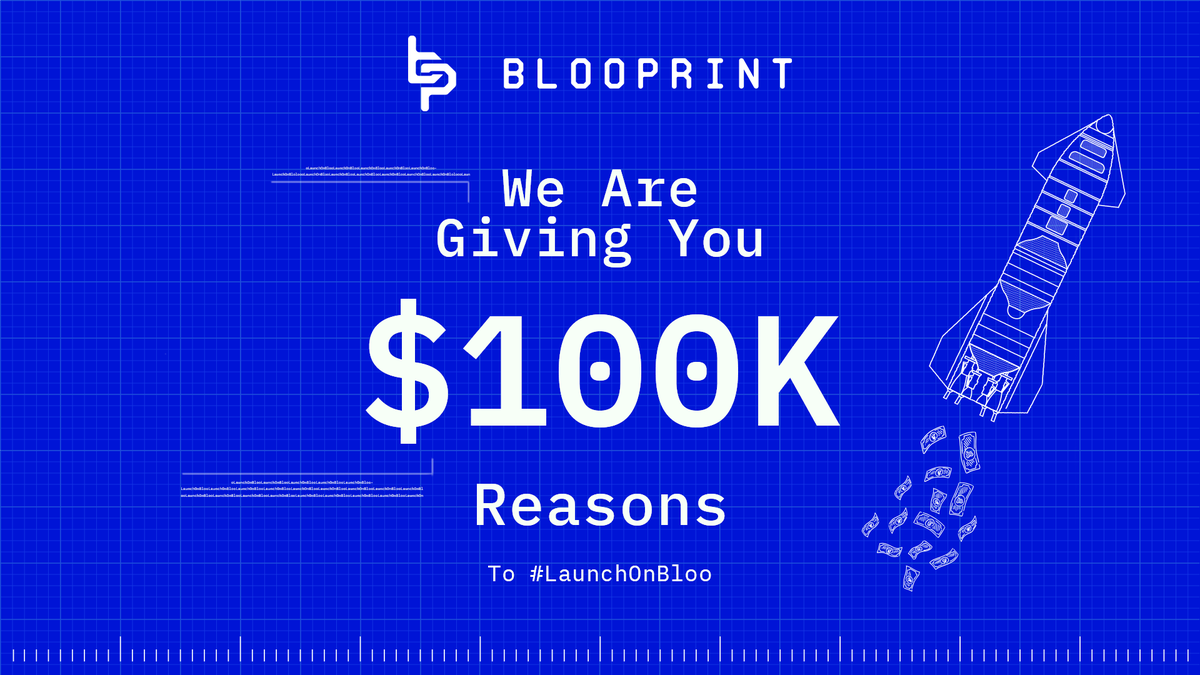BlooprintLabs's tweet photo. Want to build on #Ethereum?
Apply on #Blooprint, become one of the first three projects to win a share of $100K grant:
https://t.co/OVLIki2xXn
Not a developer?
No worries! Join our community, follow the Zealy page, and get rewarded:
https://t.co/QSeSGeBjsd https://t.co/2Bw0ELfy4w