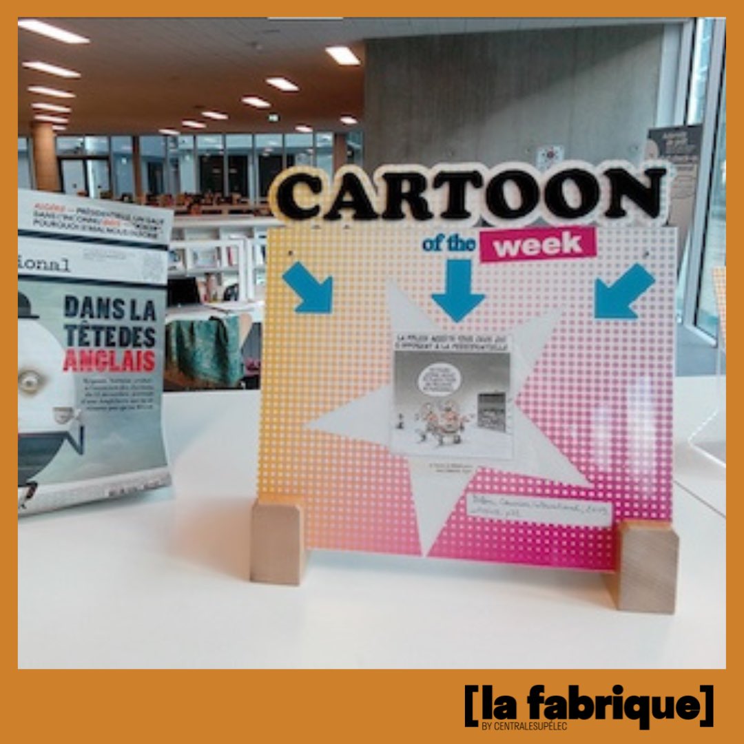 LaFabrique's tweet photo. #cartoonoftheweek
Aujourd’hui @LaFabrique remettait à Mme Séverine PONCET-OLLIVIER, Coordonnatrice du groupe Éducation aux médias et à l'information et coordonnatrice académique du @clemiversailles 24 supports Cartoon Of The Week ! https://t.co/hT6Fr2HcMV