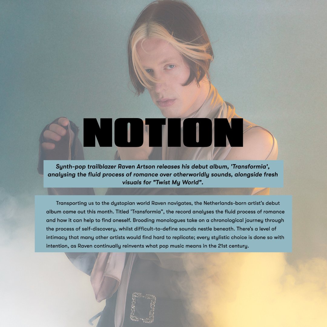 barkdotpr's tweet image. Thanks for all the love on @ravenifuwill's brand-new album ‘Transformia’.

Big shoutout to @enfntsterribles, @NotionMagazine, @LoudAndQuietMag  and @Metal_Magazine for the kind words!

‘Transformia’ is out now on all streaming platforms ✨