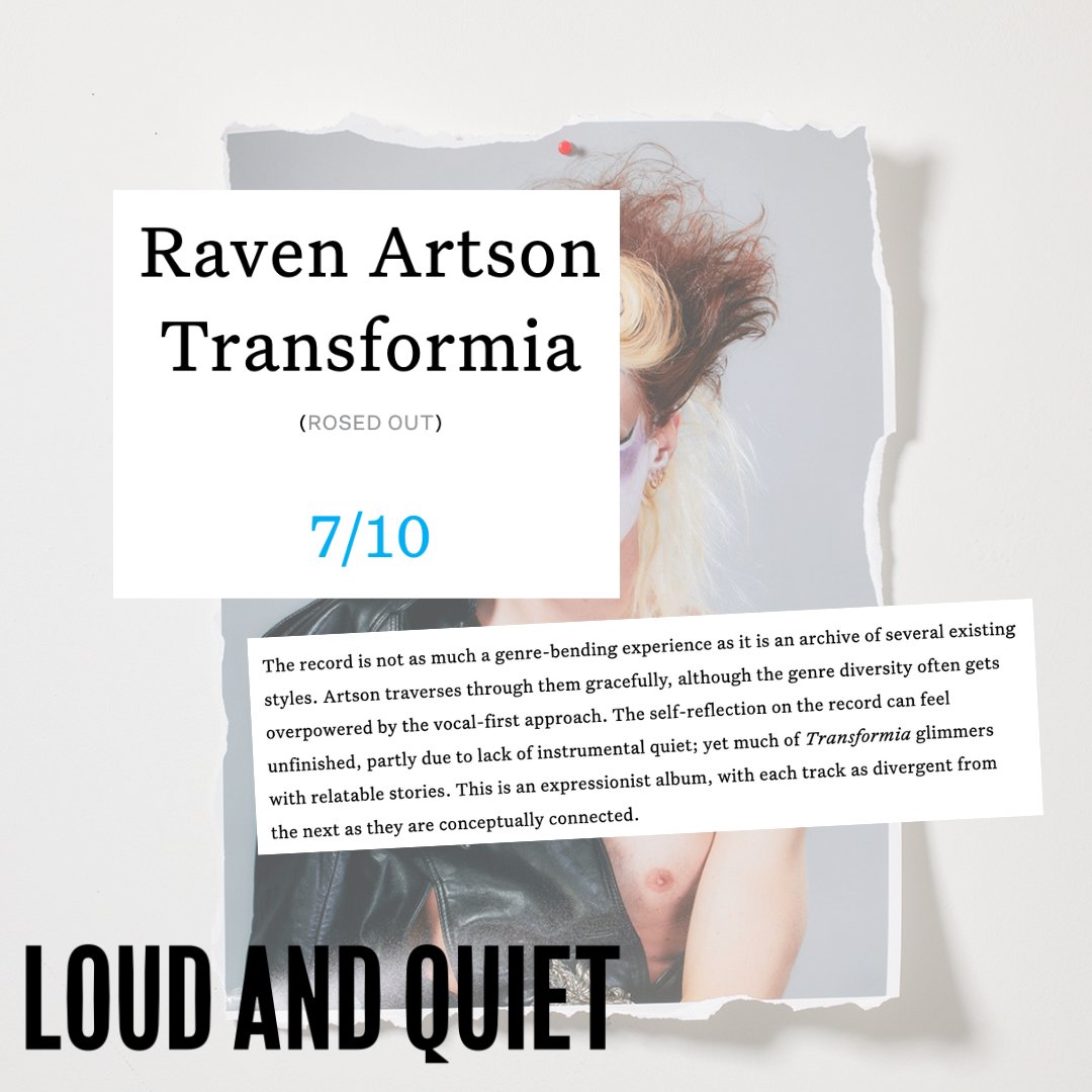 barkdotpr's tweet image. Thanks for all the love on @ravenifuwill's brand-new album ‘Transformia’.

Big shoutout to @enfntsterribles, @NotionMagazine, @LoudAndQuietMag  and @Metal_Magazine for the kind words!

‘Transformia’ is out now on all streaming platforms ✨