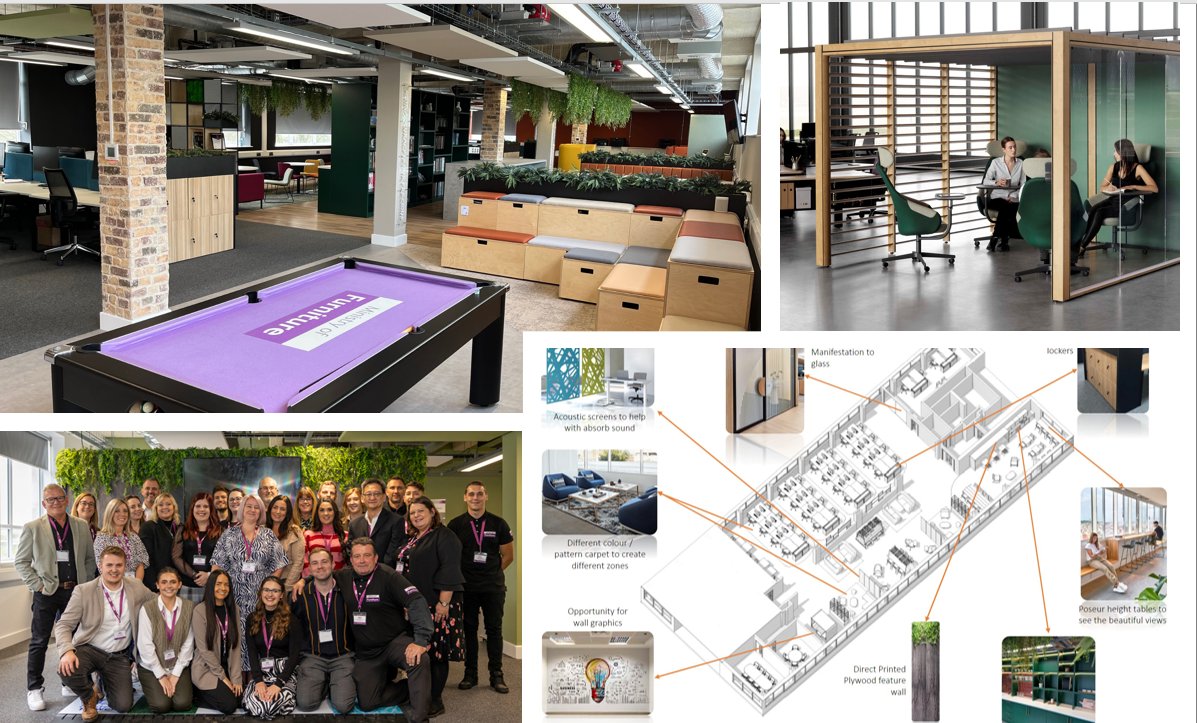Why work with us?
* #BIM compliant #interiordesign &amp; #FFE specification
* Great team of friendly #furniture experts
* #Showroom &amp; samples
* #Business with #socialaims
* <a href="/CEWales/">CE Wales</a> #SMEoftheYear
* Huge range of #sustainable #products
* Approved supplier for #workplace &amp; #education