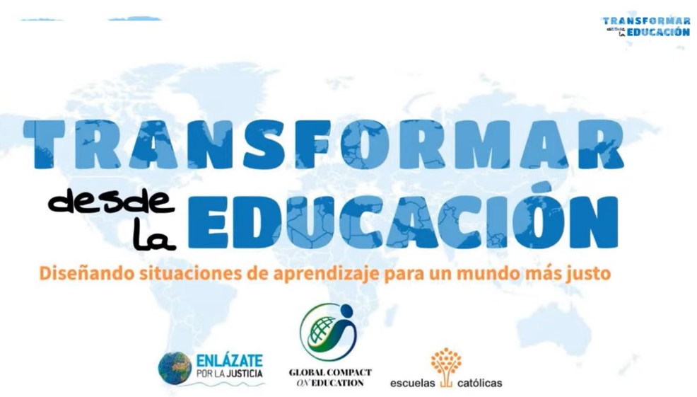 Ya están disponibles los primeros materiales educativos elaborados por el equipo de docentes de <a href="/EnlazatePJ/">Enlázate por la Justicia</a> y <a href="/ecatolicas/">Escuelas Católicas</a> para llevar el Pacto Educativo Global al aula dentro del  proyecto Transformar desde la Educación.
+info:
confer.es/noticias/-tran…