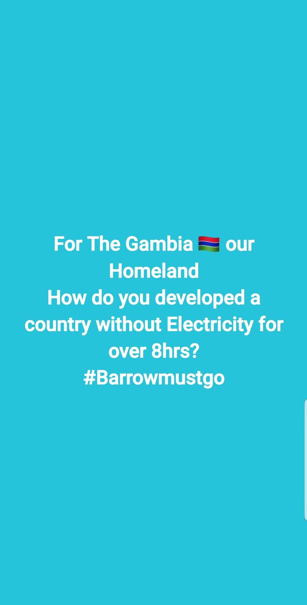 Gambia wooi the same thing 🤦🏾‍♂️