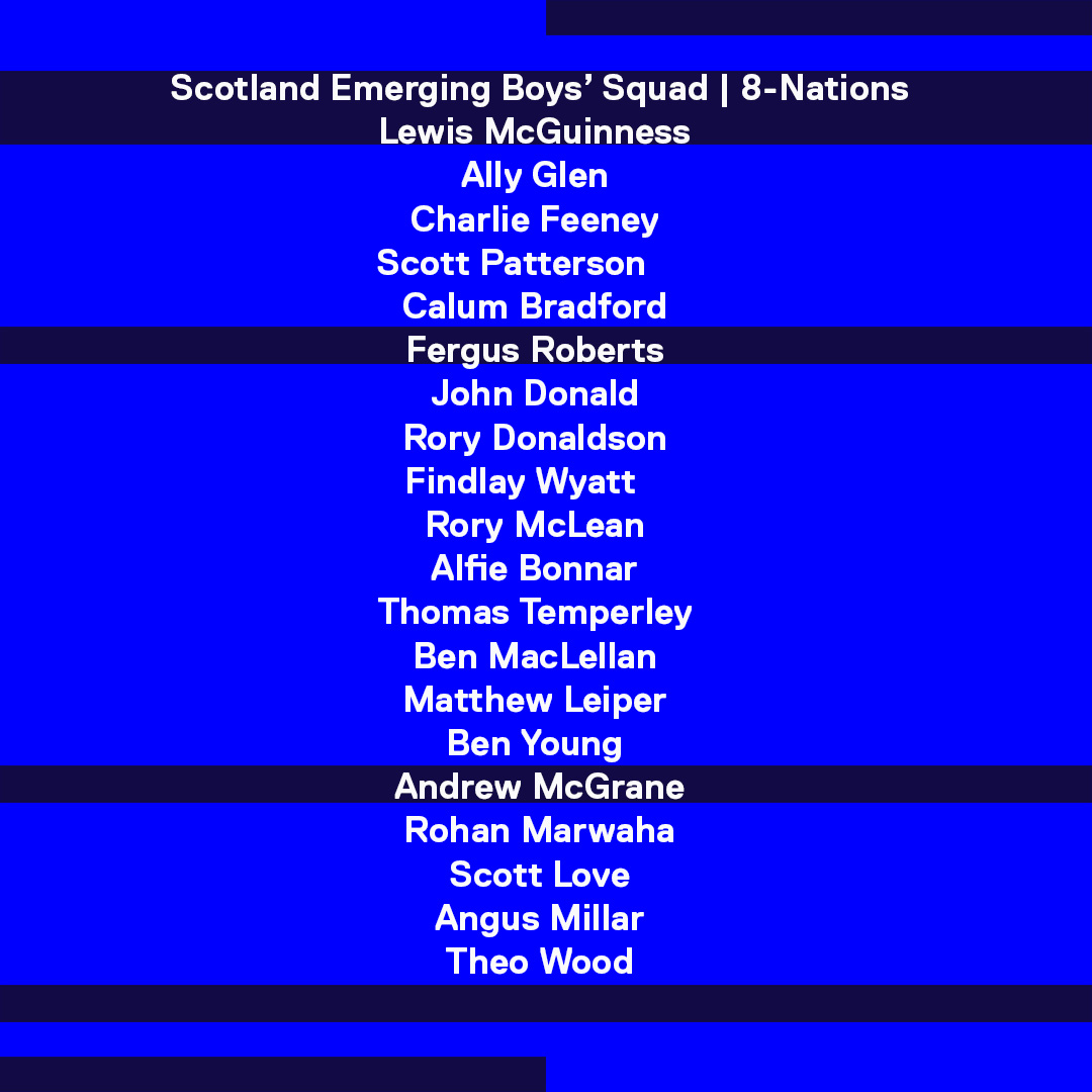 ScottishHockey's tweet photo. Scotland Emerging squads announced for 8-Nations tournament.🏴󠁧󠁢󠁳󠁣󠁴󠁿🏴󠁧󠁢󠁳󠁣󠁴󠁿

Read more here👉 https://t.co/iPJNJSSooC https://t.co/dHDjz4RZbc