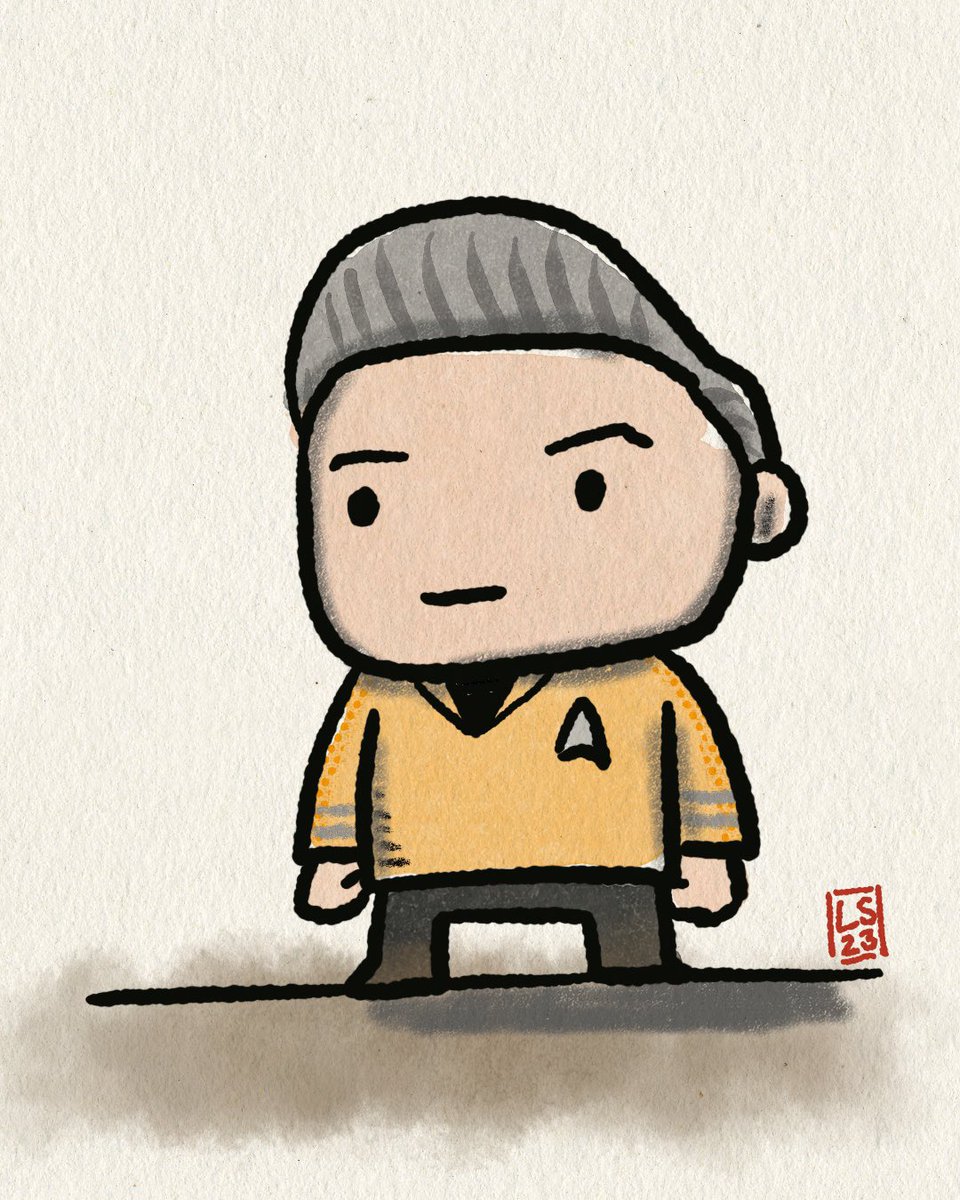 LeeDrawsStuff's tweet photo. Captain Christopher Pike 
Strange New Worlds

#startrek #StrangeNewWorlds #dailydrawing https://t.co/UIbHYY8lmX