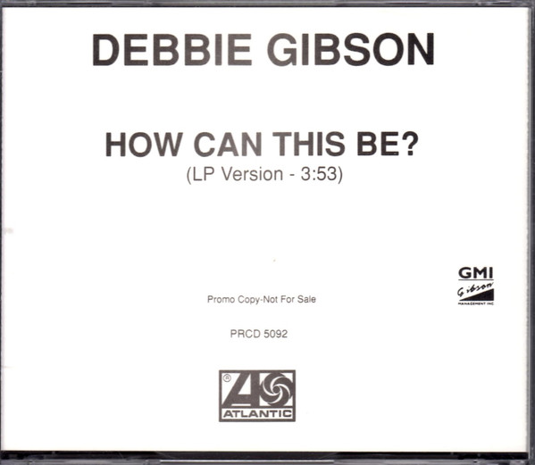 myfizzypop's tweet photo. Happy 30th to the promo only release of #DebbieGibson's #HowCanThisBe - sent to #adultcontemporary radios across the US #onthisdayinpop in 1993. Ms Gibson always does balladry exquisitely well and this is a timeless classic then and now! From #BodyMindSoul
https://t.co/2CkkiZpnV8 https://t.co/36QPJ26C3l