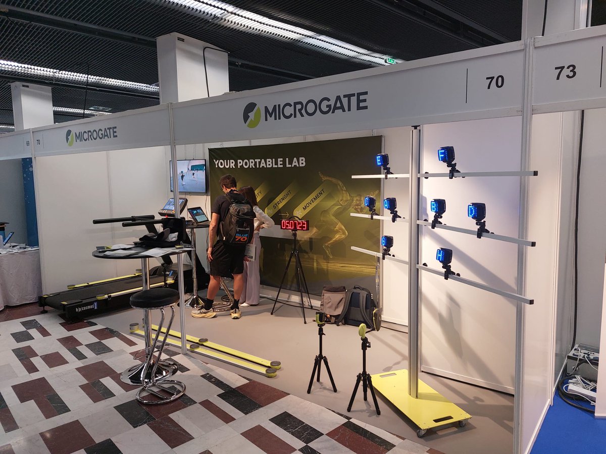 microgate's tweet photo. 📢 Microgate is participating at the ECSS fair starting today! 

We are thrilled to showcase our latest advancements for performance assessment and training. Come meet our expert team and discover our solutions 💡

#Microgate #ECSS2023 #SportLab #Innovation https://t.co/b2da5v83Hq